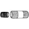 Picture of Galvanized-Plumbing Carbon-Steel Galvanized-Finish Pipe-Nipple 1/2"