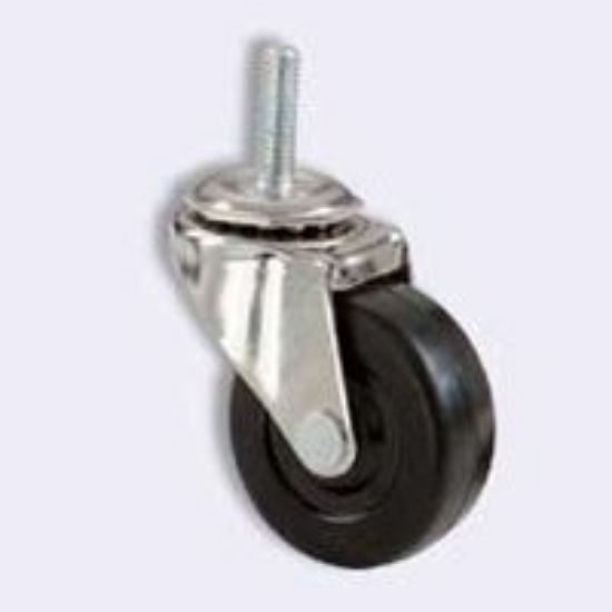 Picture of Caster Rubber-wheel 1/2"-13