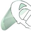 Picture of Replacement Faceshield Clear