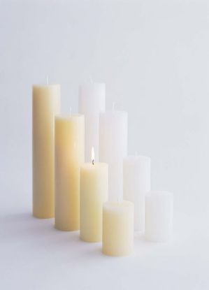 Picture of Pillar-Candle Ivory 3" X 4"