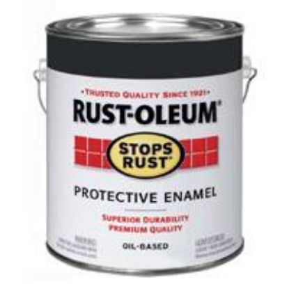 Picture of Enamel-Paint Black-Color Low-VOC