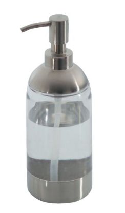 Picture of Anna Pump - Brushed Stainless-Steel Clear