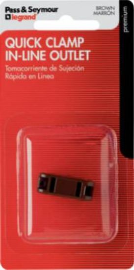 Picture of In-Line Outlet Tap 10A Brown