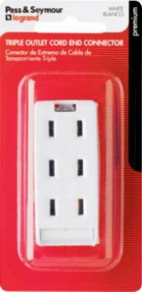 Picture of 1A 125-Volt White Triple Outlet