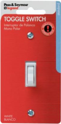 Picture of Ground Switch Single-Pole White 15-Amp