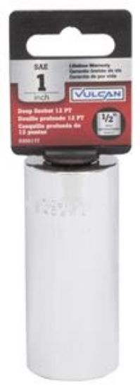 Picture of Socket-Wrench 1" Fractional Deep-Socket 12p