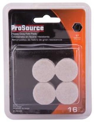Picture of Furniture-Pad Felt Round Beige 1"