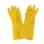 Picture of Gloves Household Latex Yellow One-Size Fits All 1 Pair Per Pack