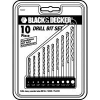 Picture of Drill-Bit-Set 1/16"-1/4" 10 Piece