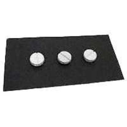 Picture of Weather-Proof Closure Plugs 1/2" Gray