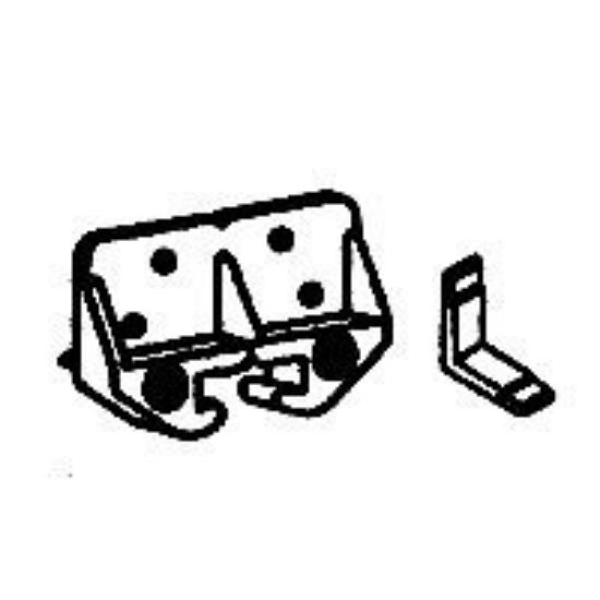 Picture of Drawer Track Guide & Glide Set Brown