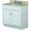 Picture of White RTA VANITY 1DOOR/2DRAWER