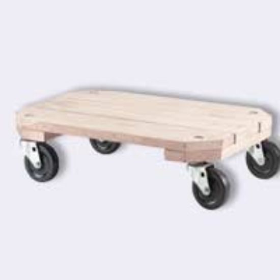 Picture of Wood Platform Dolly 12" x 18" x 5-1/4"