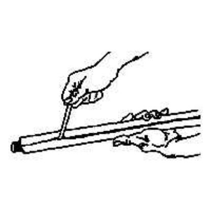 Picture of Pipe-insulation Self-sealing 1-1/4" Copper 1"-ips 1/2"-wall 6'