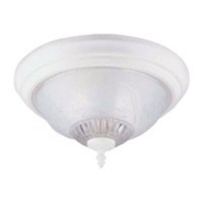Picture of Light-Fixture 2-Bulb Flush Wht Ceiling-Mount