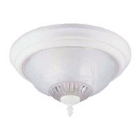 Picture of Light-Fixture 2-Bulb Flush Wht Ceiling-Mount