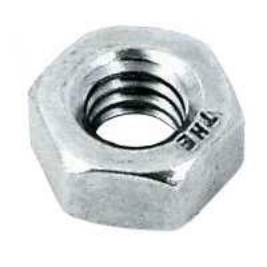 Picture of 3/8" Galvanized Steel Hex-Nut