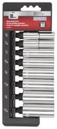 Picture of Deep Socket-wrench-set Sae8 Piece