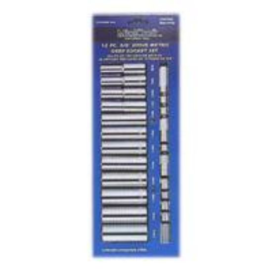 Picture of Deep Socket-wrench-set Metric 12-piece