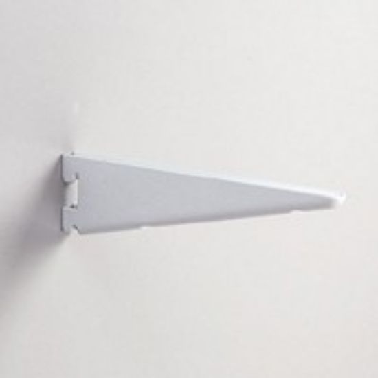 Picture of Shelf-Bracket 182 White 10.5 Double-Slot