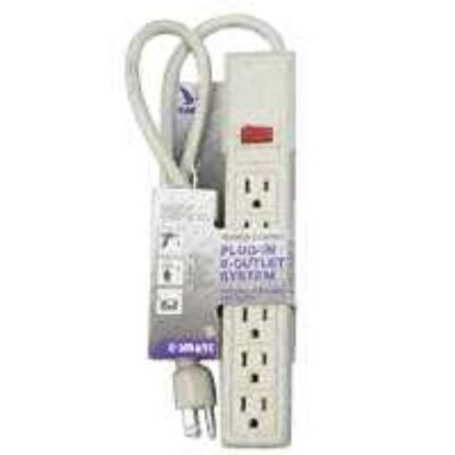 Picture of Power-Strip 6-Outlet SJT 3' Cord