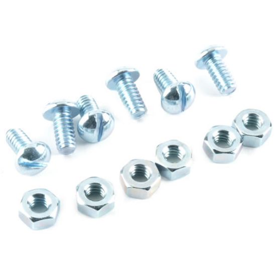 Picture of Machine-Screw With-Nuts Round-Head Combo-Drive #10-24 x 1-1/2"