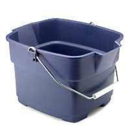 Picture of Utility-Bucket Plastic Blue 15-quart