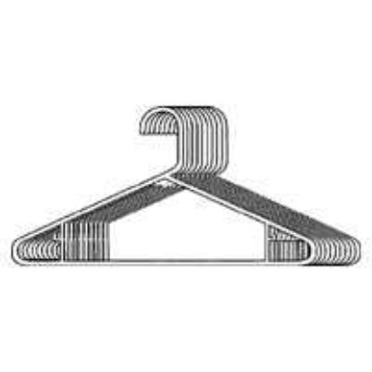 Picture of Clothes-Hanger Tubular Plastic Assorted Colors