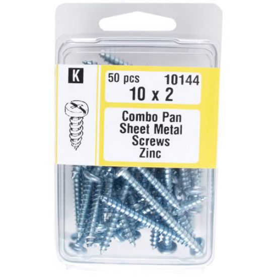 Picture of Sheetmetal-Screw 1 X 2 Zinc Combination