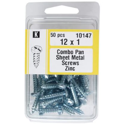 Picture of Sheetmetal-Screw 12 X 1 Zinc Combination-Drive