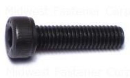 Picture of Machine-Screw Knurled-barrel Socket-cap 4mm-0.70 X 16mm