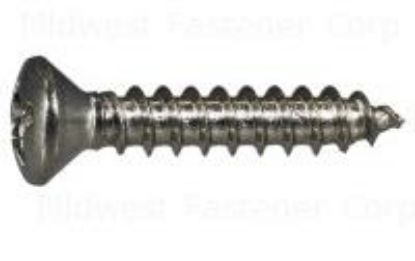 Picture of Sheetmetal-screw Stainless-steel #6 X 3/4"