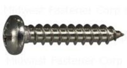 Picture of Sheetmetal-screw Stainless-steel #6 X 3/4"