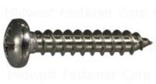 Picture of Sheetmetal-screw Stainless-steel #6 X 3/4"