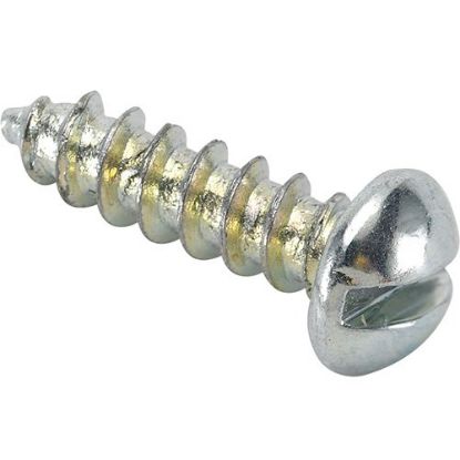 Picture of Wood-Screw Zinc-Plated Round Hound #8 x 1/2" 20Pk"