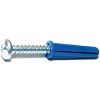 Picture of Plastic Conical-anchor With-Screws #14-16 X 1-1/2"