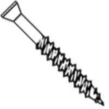 Picture of Deck-Screw Galvanized-Steel Coarse #8 x 3"