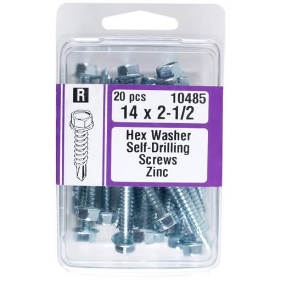 Picture of 14 X 2-1/2 HEX Sheetmetal-Screw SCREWS