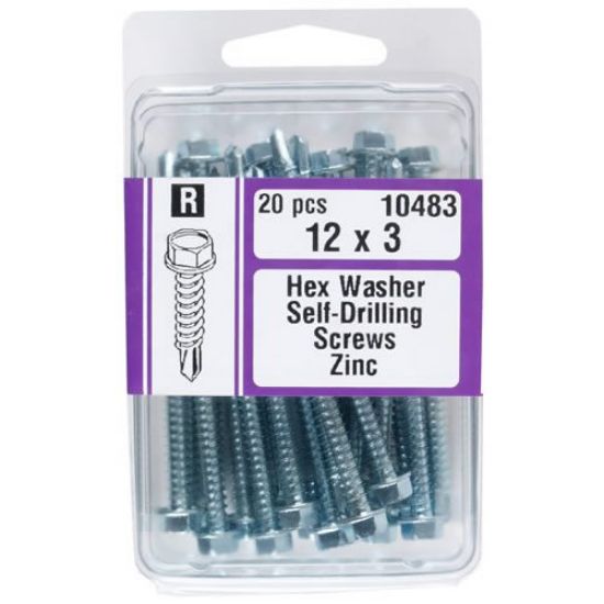 Picture of 12 X 3 HEX Sheetmetal-Screw SCREWS