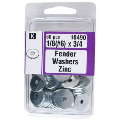 Picture of Fender-Washer Zinc-Plated 1/8" x 3/4"