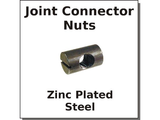 Picture of 3/8" X 1/2 14/20 Threaded Joint Connector Cross-Dowel