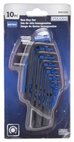 Picture of Hex-Key Set Short-arm Metric 10-piece