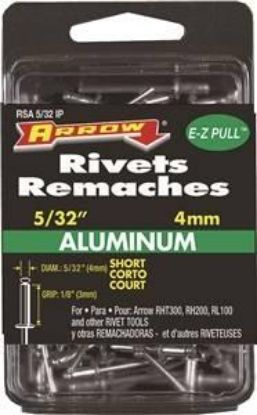 Picture of Pop Rivet Aluminum Short 5/32" X 5/32"