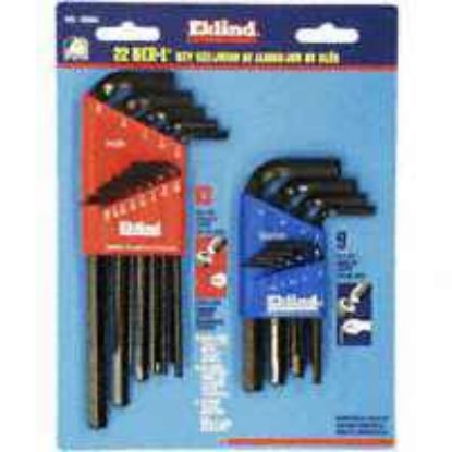 Picture of Hex-Key Combination Set Sae & Metric 22-piece