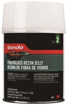 Picture of Fiberglass-Resin Jelly With Red Cream-Hardener