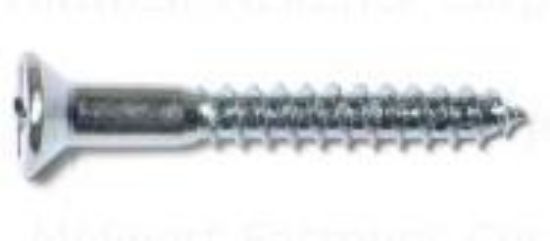Picture of Wood-Screw Flathead Phillips Zinc #10 X 1-1/2"