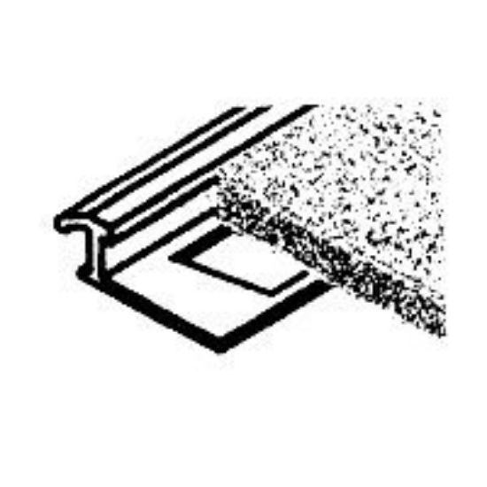 Picture of Tile-Carpet-Transition Trim Aluminum Sandstone 3/8"