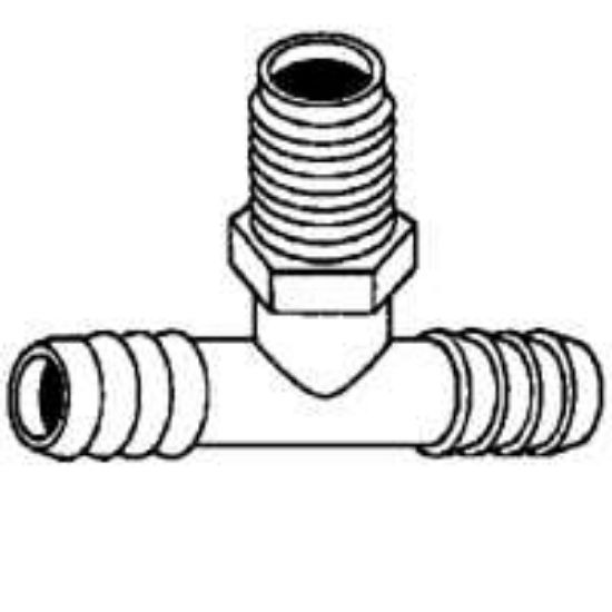 Picture of TEE 1/4 X 1/8 MIP