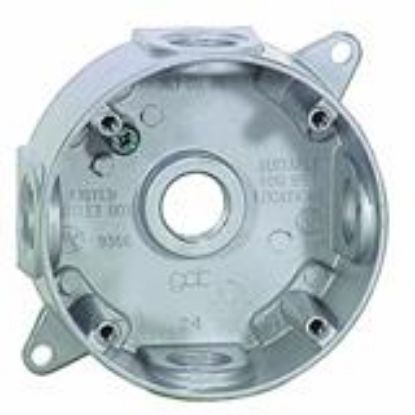 Picture of Electrical-Box Weather-Proof Aluminum Round Gray