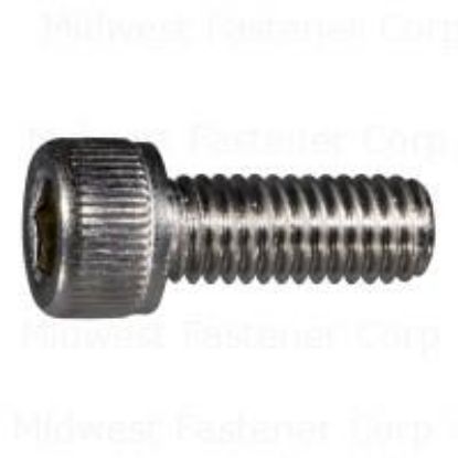 Picture of Machine-Screw Knurled-barrel Socket-cap #10-32 X 1/2"